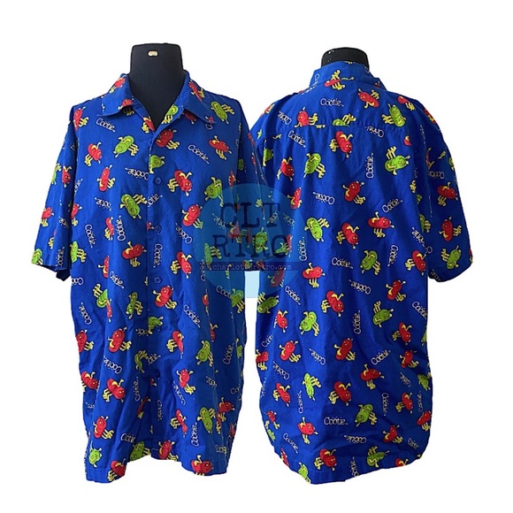 Y2K vtg Hasbro COOTIE ToyCampshirt